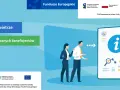 Ilustracja przedstawia ludzi i ikonę informacji na ekranie, symbolizującą poradnik.